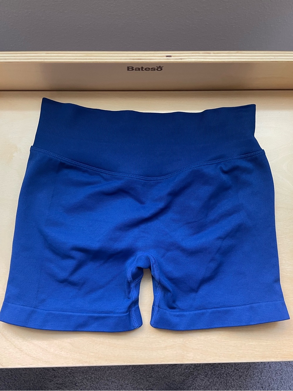 High-Rise Royal Blue Bike Shorts